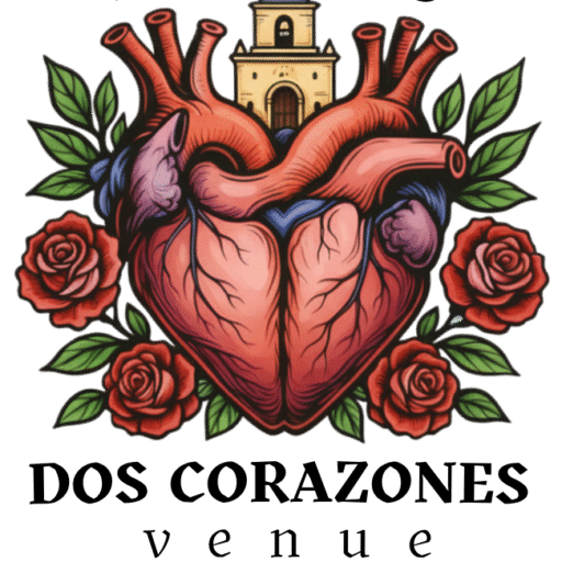 DosCorazones Venue logo for weddings and special events